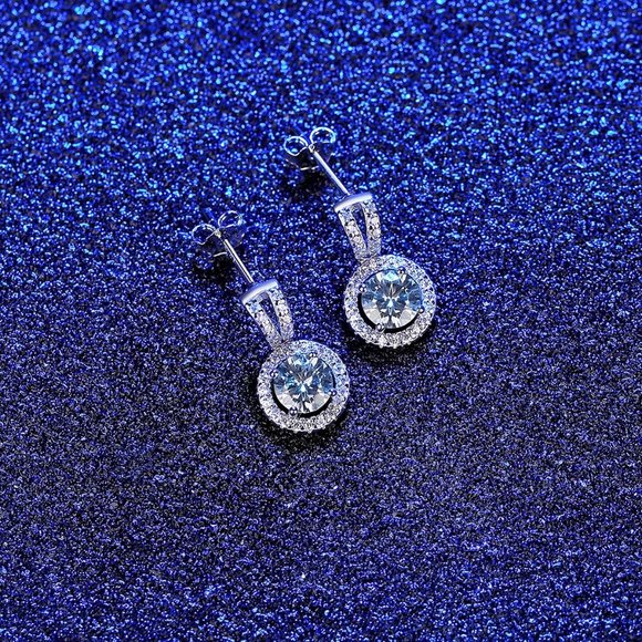 1ct. t.w. Diamond Dainty Earrings - Picture 4 of 14